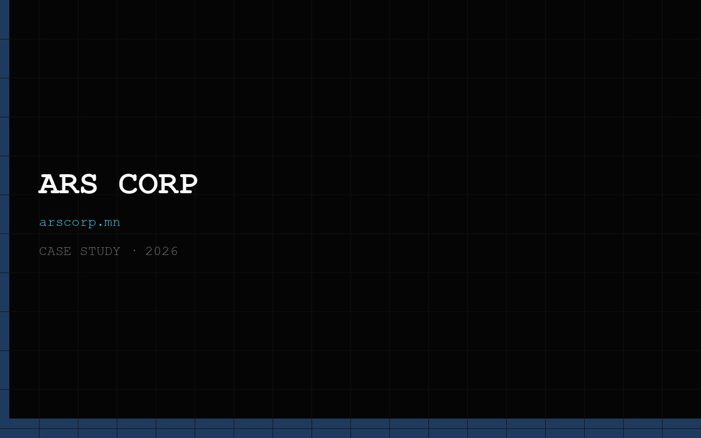 ARS Corp — Website