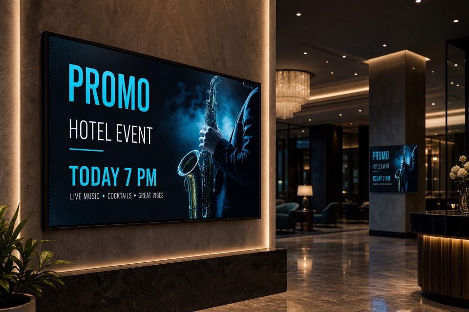 Hotel Digital Signage Network — Digital Signage