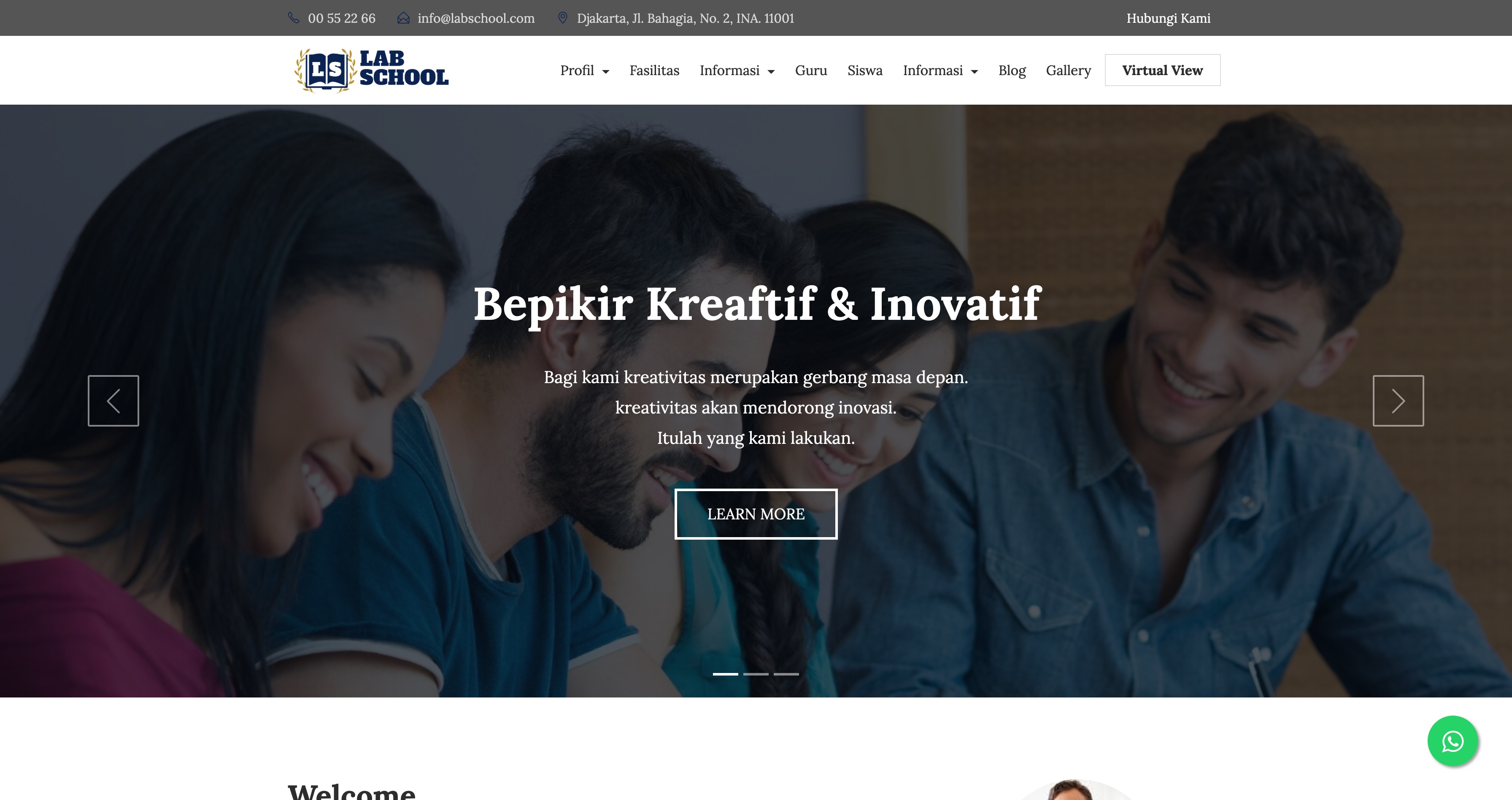 Lab School — Website